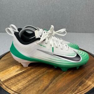 Nike Vapor Speed 3 White Green Football Cleats HM8849-100 Men’s Size 7.5